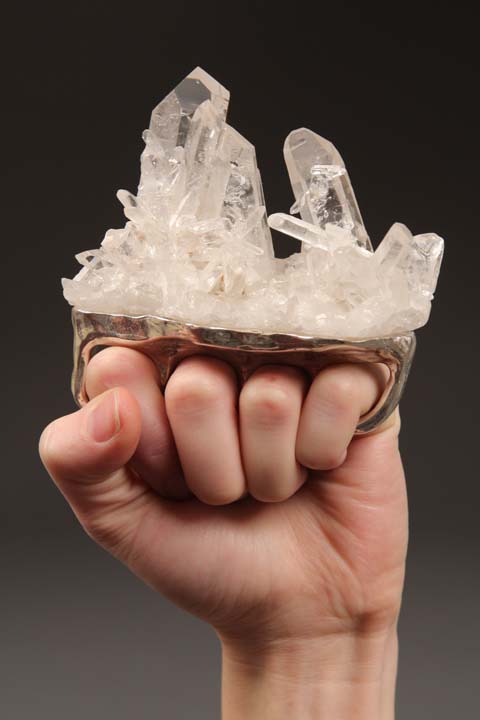 crystal brass knuckles by debra baxter